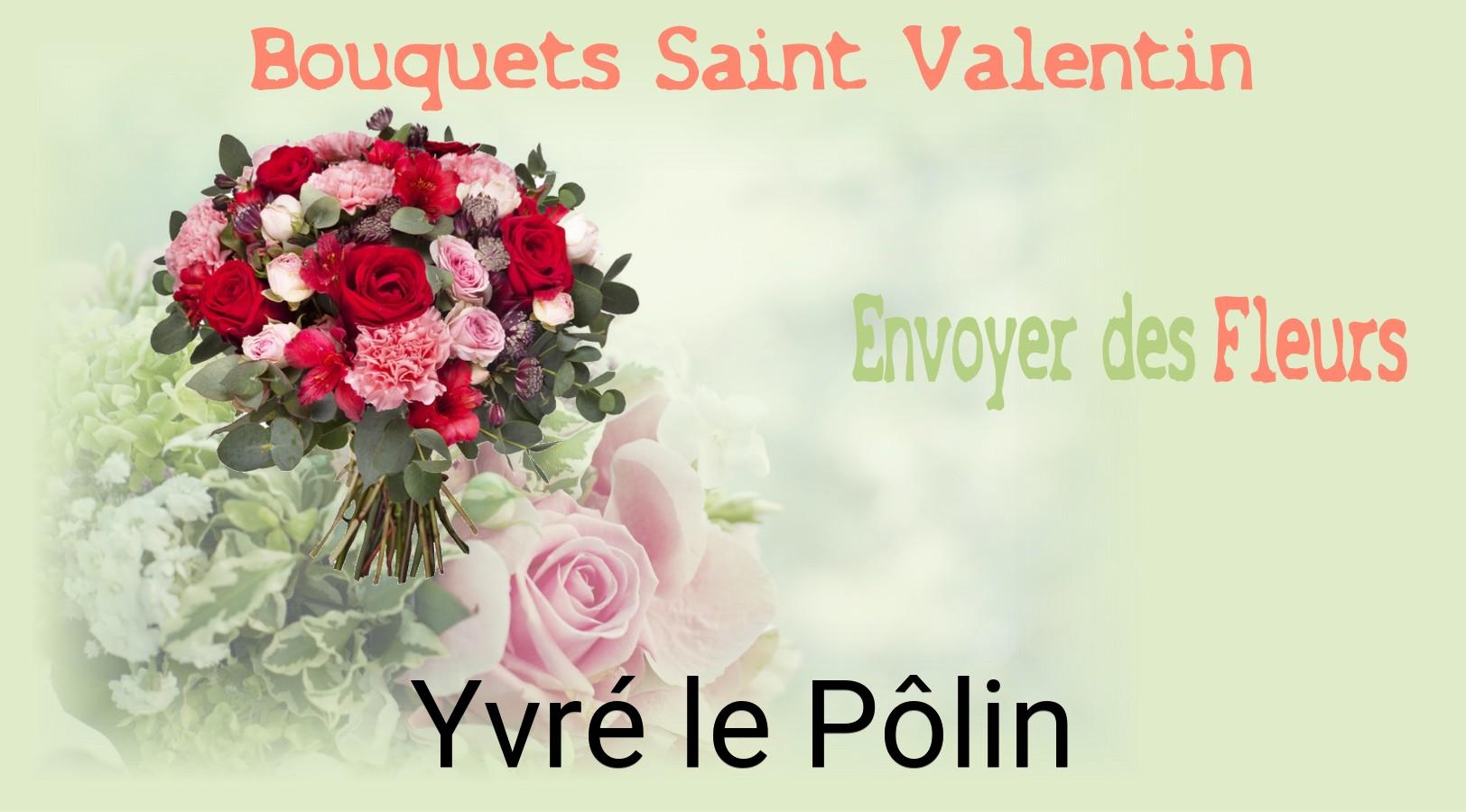 Roses de Saint-Valentin livrées à Yvré-le-Pôlin
